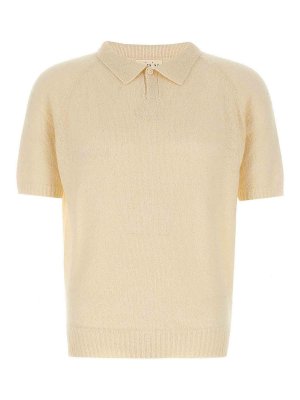 MA'RY'YA: polo - Boucl Polo Shirt