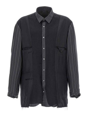 Maison Margiela: blazers - Patchwork Reversible Jacket