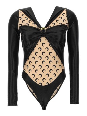 MARINE SERRE: Tops und Tank Tops - Top - Schwarz