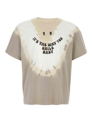 MM6 MAISON MARGIELA: t-shirts - Tie Dye T-Shirt