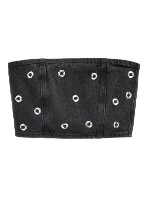 ROTATE Birger Christensen: Tops und Tank Tops - Top - Schwarz