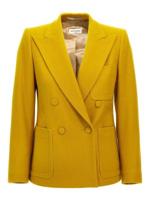 ジャケット Brioni SS25 'Flavia' blazer (RGW40NPCA26 6500) Brioni Flavia Blazer - Red - Women | RGW40NPCA266500 | thebs.com