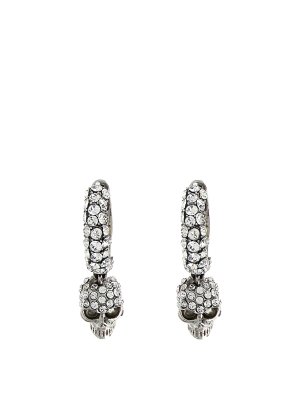 ALEXANDER MCQUEEN: Earrings - Skull Earrings