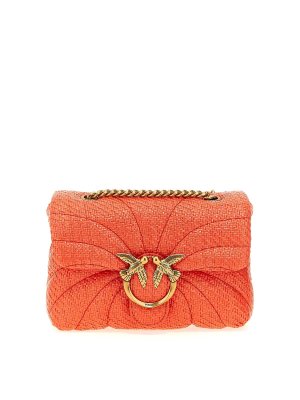 Pinko: cross body bags - Mini Love Bag Puff Crossbody Bag