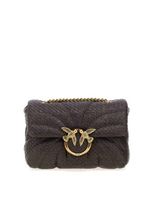 Pinko: cross body bags - Mini Love Bag Puff Crossbody Bag