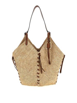 ISABEL MARANT: クロスボディバッグ - クロスボディバッグ - ベージュ