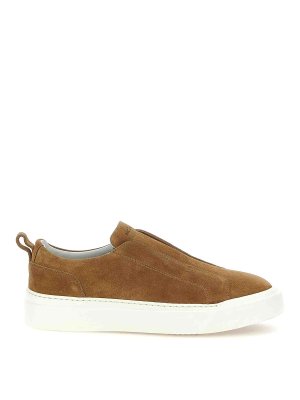 KITON: trainers - Suede Sneakers