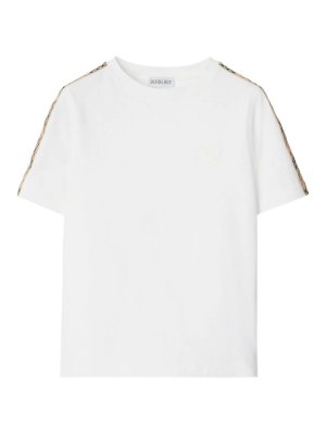 BURBERRY: Camisetas - Camiseta - Blanco
