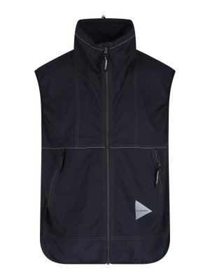 AND WANDER: Gilets - Gilet - Noir