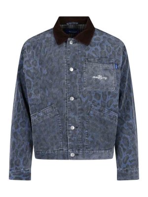 AWAKE NY: giacche casual - Giacca Da Lavoro Stampa Leopardo