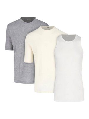 JIL SANDER: T-shirts - T-Shirt - Multicolore