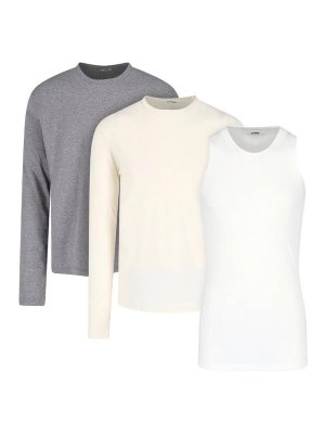 JIL SANDER: Tops & Tank tops - Set 2 T -shirts and Tanks Top