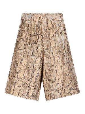 DRIES VAN NOTEN: pantaloni shorts - Pantaloncini in Paillettes