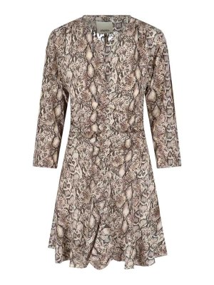 ISABEL MARANT: Knielange Kleider - Knielanges Kleid - Beige