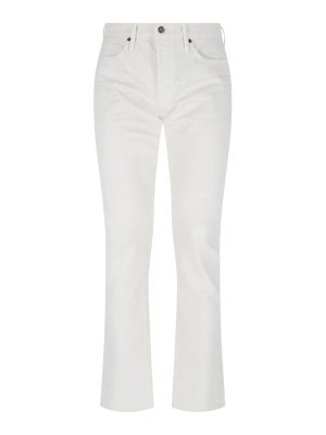 TOM FORD: Jeans évasés - Jean Bootcut - Blanc