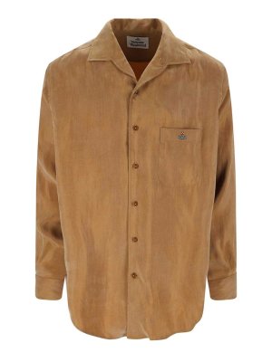 VIVIENNE WESTWOOD: shirts - Suede effect shirt