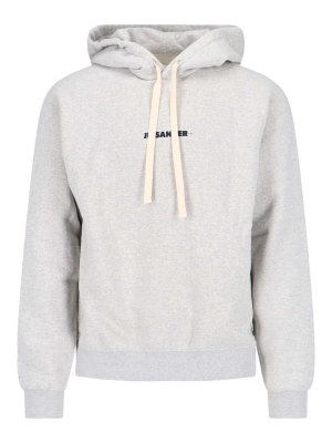 JIL SANDER: Sweatshirts & Pulls - Sweat-Shirts - Gris