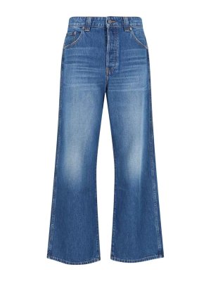 KHAITE: bootcut jeans - Jeans Dritti