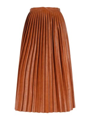 MM6 MAISON MARGIELA: Knee length skirts & Midi - Pleated MIDI skirt