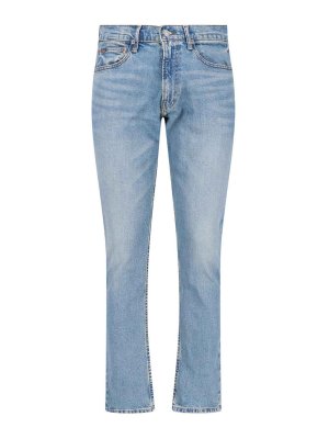 POLO RALPH LAUREN: Jeans évasés - Jean Bootcut - Bleu
