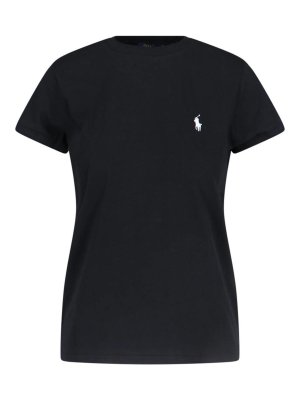 POLO RALPH LAUREN: T-shirts - T-Shirt - Schwarz