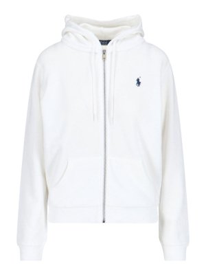 POLO RALPH LAUREN: Sweatshirts & Sweaters - Logo zip sweatshirt