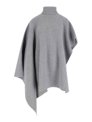 STELLA McCARTNEY: crew necks - Cloak in virgin wool and cashmere