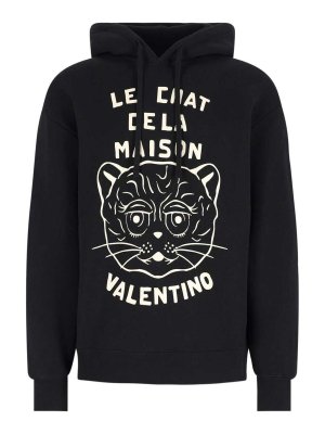 VALENTINO: Sweatshirts & Sweaters - Hooded sweatshirt