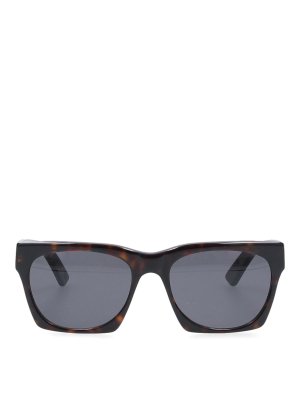 FACE.HIDE: Lunettes de soleil - Lunettes De Soleil - Marron