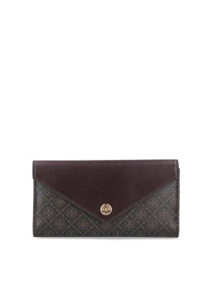 TORY BURCH: Carteras y monederos - Carteras Y Monederos - Marrón