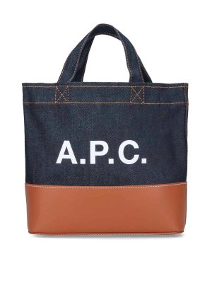 A.P.C.: トートバッグ - トートバッグ - ブラウン