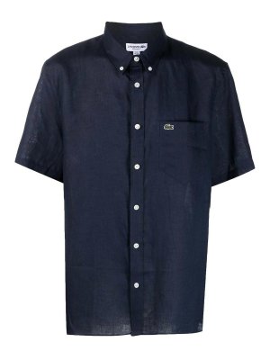 LACOSTE: Chemises - Chemise - Bleu