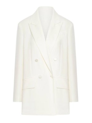 Max Mara: blazers - Double-Breasted Blazer