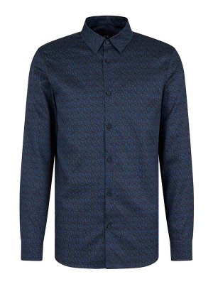 ARMANI EXCHANGE: Hemden - Hemd - Dunkelblau