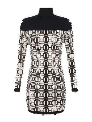 ELISABETTA FRANCHI: knee length dresses - Dress