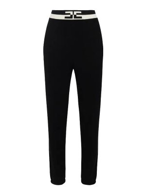 ELISABETTA FRANCHI: casual trousers - Trousers