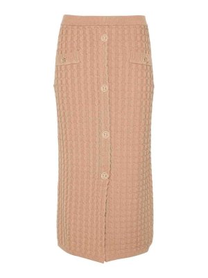 TWINSET: Knielange und Midi Röcke - Midirock - Braun