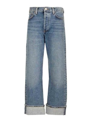 デニム・ジーパン Jil Sander SS25 'Slim twist' jeans (J40KA0243J45291 420) Jil Sander Slim Twist Jeans - Blue - Women | J40KA0243J45291420