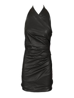 ジバンシィ Givenchy Voyou Leather Mini Dress Givenchy Voyou Belted Mini Dress | Black | FARFETCH