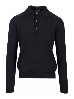 TOM FORD: shirts - Wool And Silk Polo