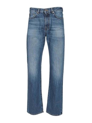 ETRO ブーツカットパンツ Etro ブーツカットジーンズ - ブルー | MRNB0005AD237S9883