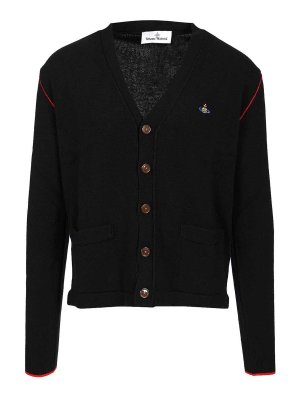 VIVIENNE WESTWOOD: カーディガン - カーディガン - 黒