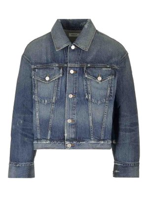 AGOLDE: Chaquetas casual - Chaqueta Casual - Azul