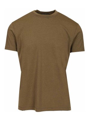 Zanone T-Shirt - Green - Men | 815194ZG380Z0049 | thebs.com