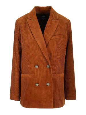 ジャケット BRUNELLO CUCINELLI Women Jackets MM5397907P C7539 BROWN Brunello Cucinelli Cotton Jacket - Brown - Women
