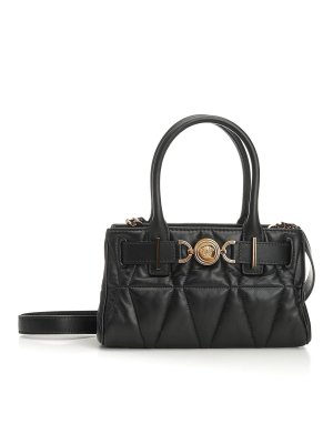 VERSACE: クロスボディバッグ - クロスボディバッグ - 黒