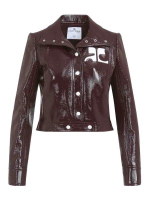 Courreges: Chaquetas casual - Chaqueta Casual - Burdeos