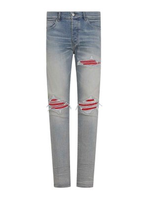 AMI PARIS: ブーツカットジーンズ - ブーツカットジーンズ - ミディアムウォッシュ