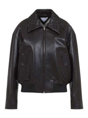 レザージャケット・コート PEUTEREY Women Leather Jackets PED529699011855 NER Black Peuterey Leather jacket - Black - Women | PED529699011855NER