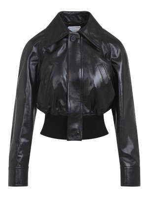 Gcds Black Nylon Bomber Jacket - Black - Women | A2OM0905TH499